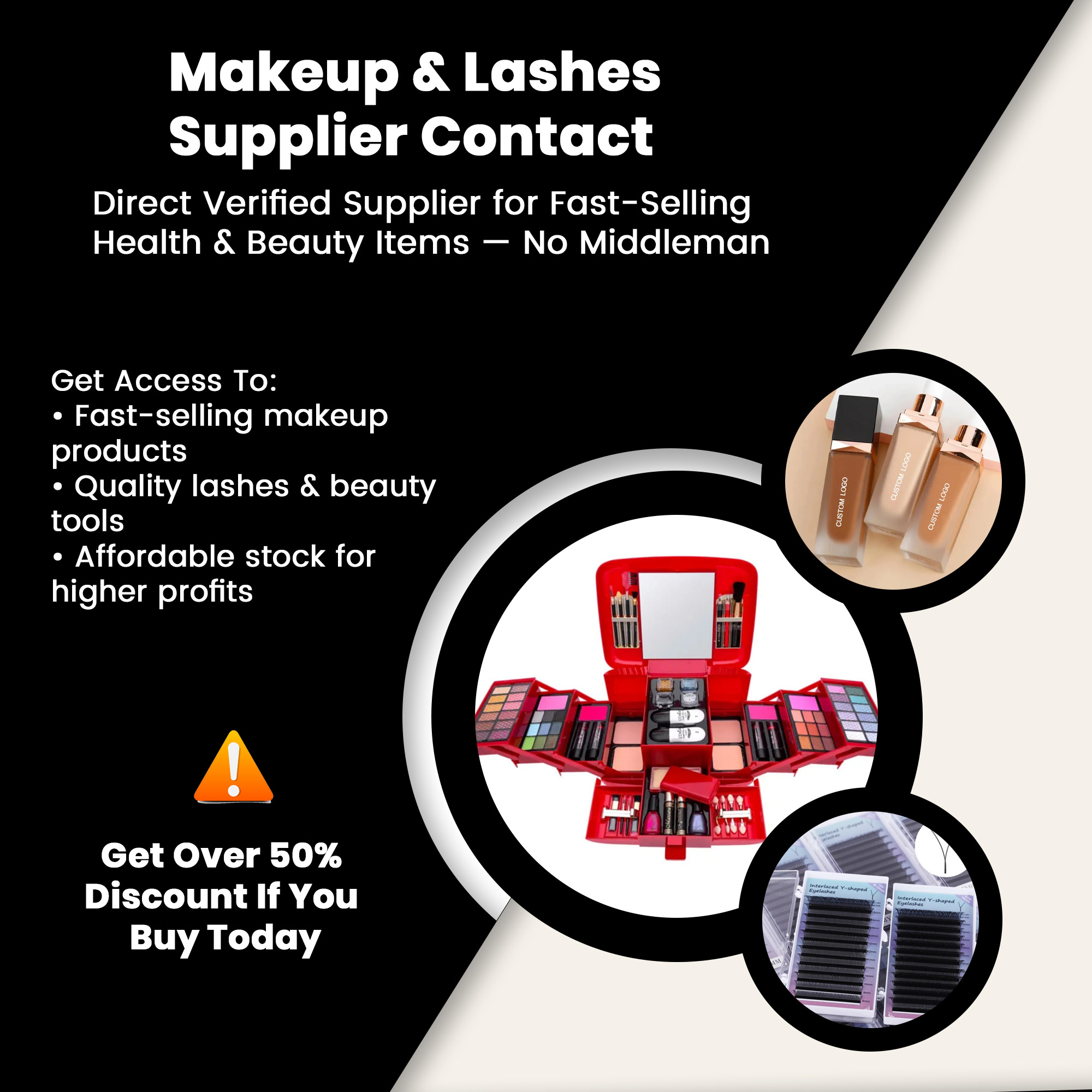 Makeup & Lashes Supplier Contact
