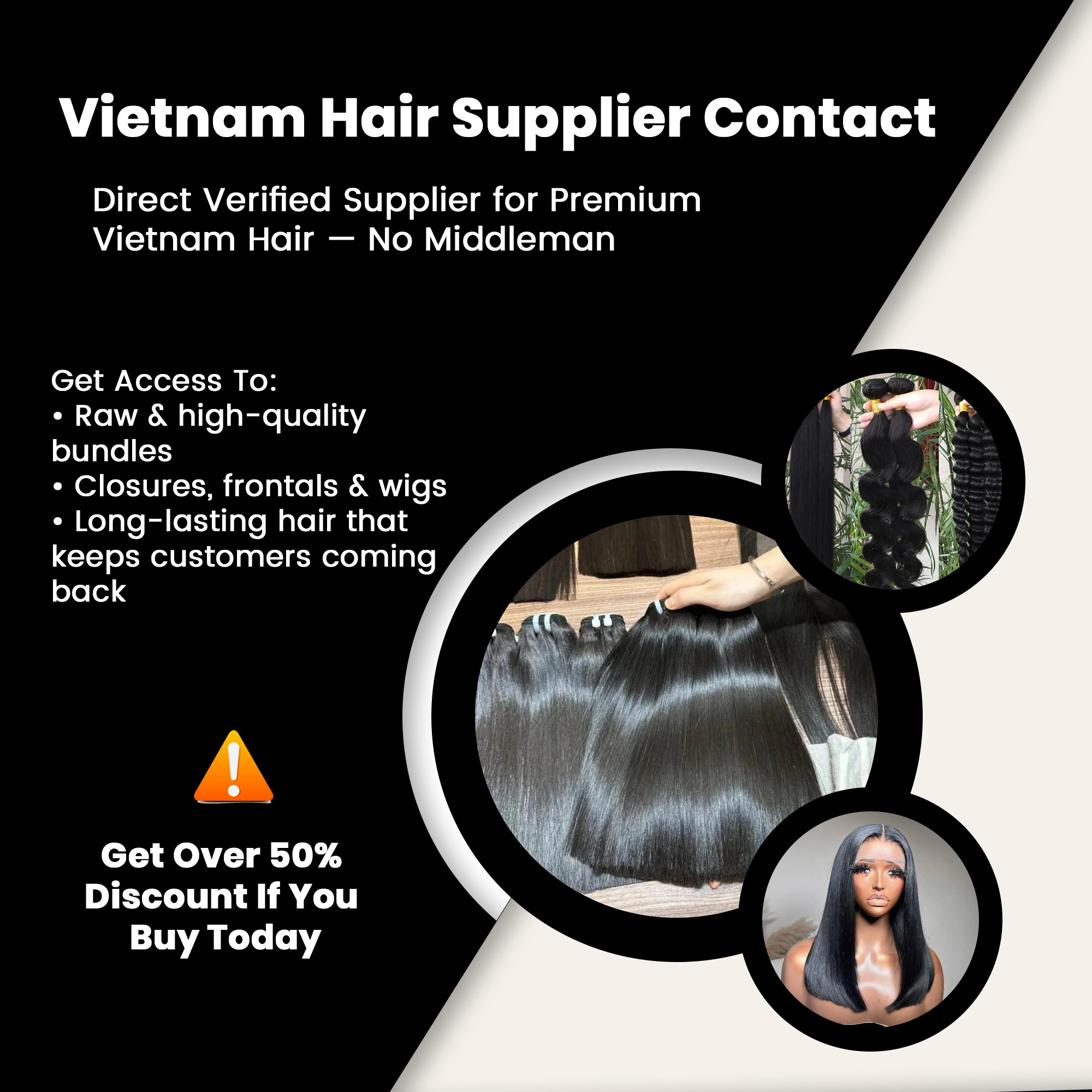 Vietnamese Hair Suppliers Contact