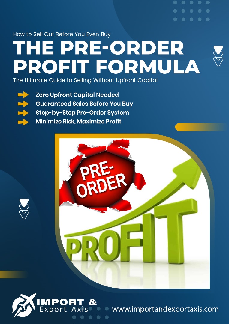 The Pre-Order Profit Formula The Pre-Order Profit Formula