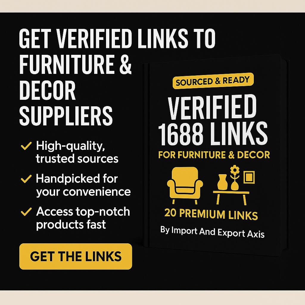 Verified 1688 Links for Furniture & Decor Verified 1688 Links for Furniture & Decor