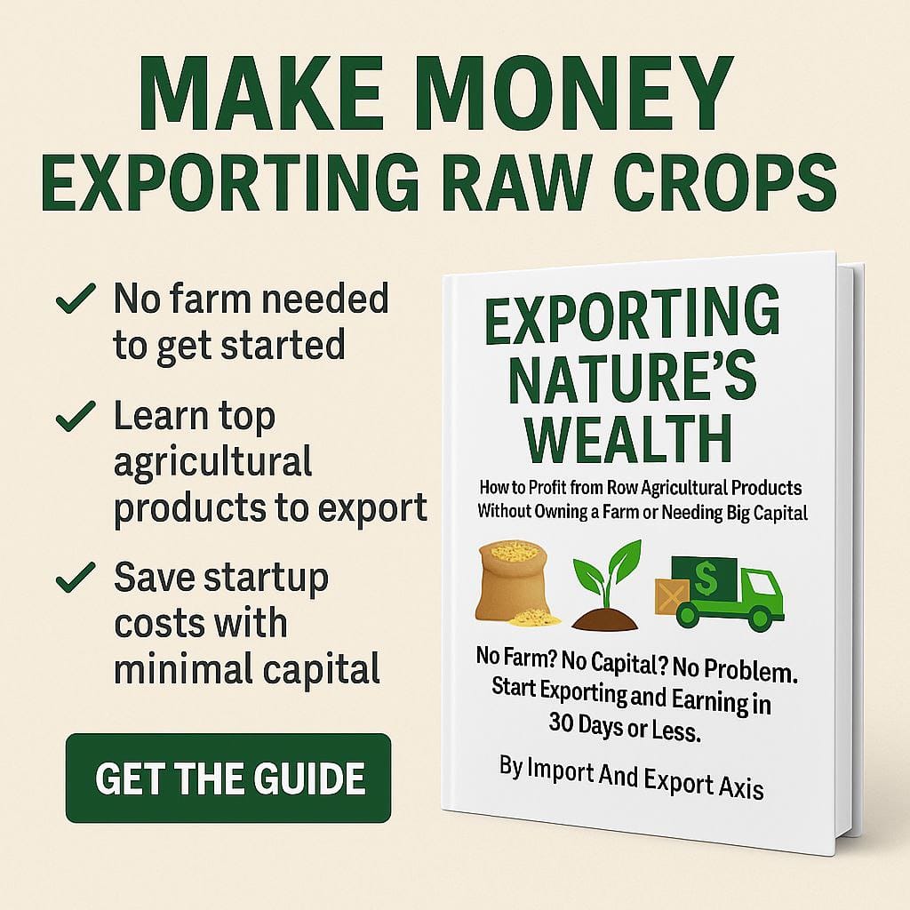 Exporting Natures Wealth