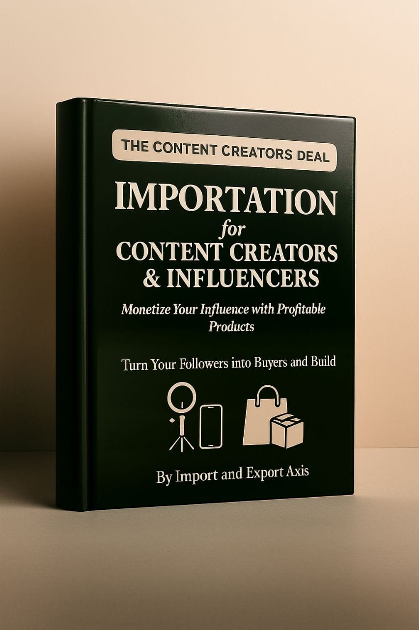 Importation for Content Creators & Influencers